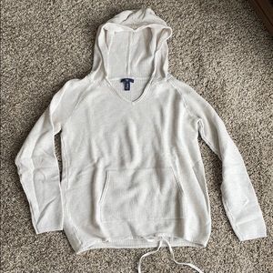 Tan, waffle weave hoodie